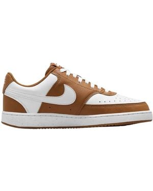 Nike Niedrige next nature court vision sneakers - Braun