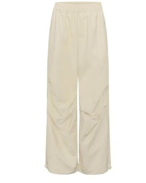My Essential Wardrobe Wide Trousers - Natural