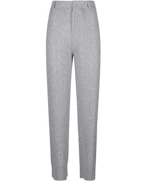 Guest In Residence Slim-Fit Trousers - Grey