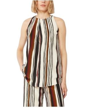 Max Mara Sleeveless Tops - White