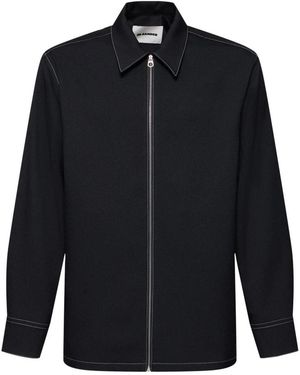 Jil Sander Light Jackets - Blue