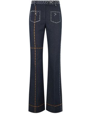Moschino Wide Trousers - Blue