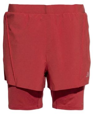 adidas D4T Training 2-In-1 Shorts - Rood