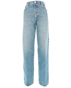 Nine:inthe:morning Vanessa Jeans Low-Rise Regular Fit Denim - Blauw