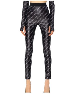 Versace Jeans Couture Logo Leggings - Zwart