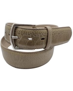 Paolo Vitale Belts - Gray