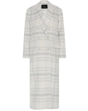 Bruuns Bazaar Double-Breasted Coats - White