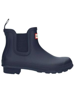 HUNTER Rain Boots - Bleu