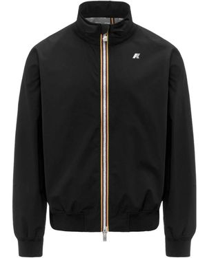K-Way Bomber Jackets - Negro