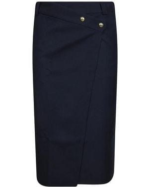 Pinko Marzemino Gonna Diagonale - Blauw