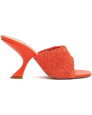 AMINA MUADDI Tangerine Mules Für Frauen - Rot
