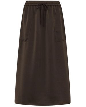 Lolly's Laundry Amondll Midi Rok - Bruin