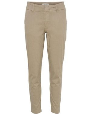 Part Two Cropped Trousers - Natural