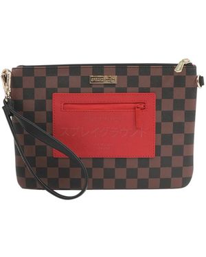 Sprayground Convertible Clutch Pouchette - Rood