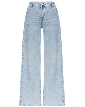 Blumarine Wide Jeans - Azul