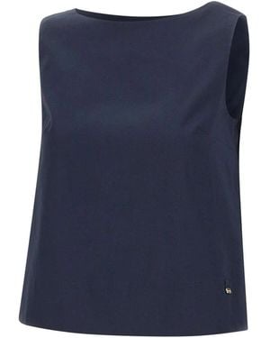 Herno Sleeveless Tops - Blue
