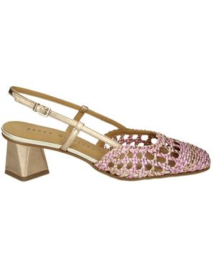 Pedro Miralles Rosa Multi Sling-Back Sandale - Pink