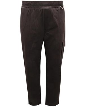 FAMILY FIRST Straight Trousers - Black