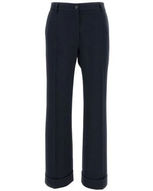 Alberto Biani Wide Trousers - Blue