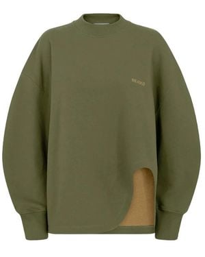 The Attico Forest Sweatshirt - Groen