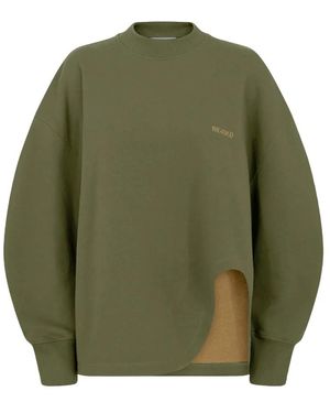 The Attico Forest Sweatshirt - Groen