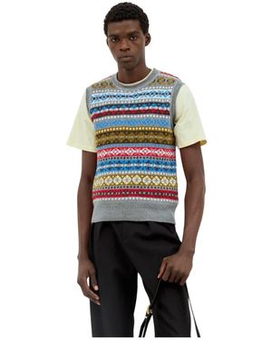 Wales Bonner Sleveless Knitwear - Gris