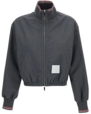 Thom Browne Light Jackets - Grey