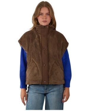 JC Sophie Teddy-Weste - Rot