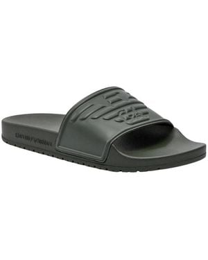 Emporio Armani Sliders - Verde
