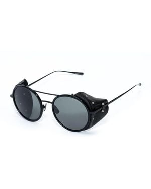 Belstaff Accessoires ,Zwart ,Titanium Zonnebril Met Zeiss Lenzen