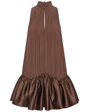 ROTATE BIRGER CHRISTENSEN Party Dresses - Marrón