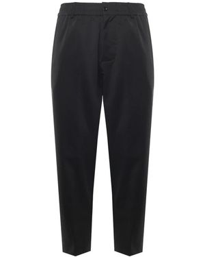 Giuliano Galiano Straight Trousers - Black