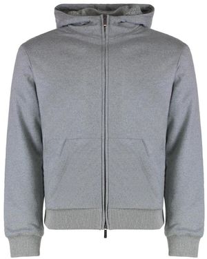 Moorer Zip-Throughs - Grey