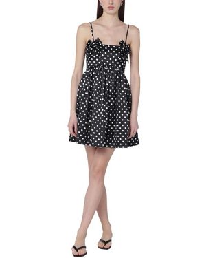 Ganni Short Dresses - Black