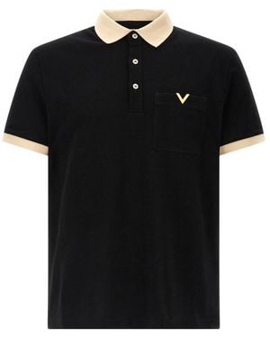 Valentino Garavani Polo Shirts - Negro