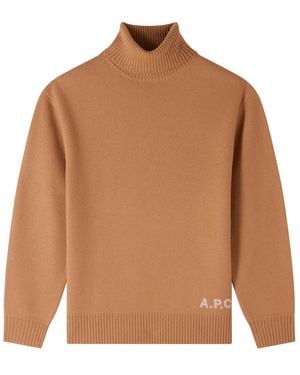 A.P.C. Turtlenecks - Brown