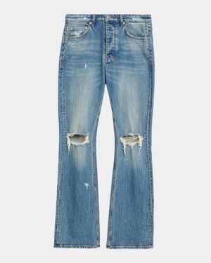 Ksubi Boot-Cut Jeans - Blue