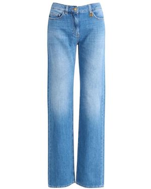 Elisabetta Franchi Straight Jeans - Blue