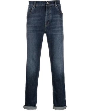 Brunello Cucinelli Slim-Fit Jeans - Blue