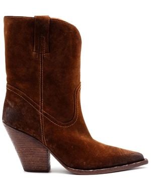 Elena Iachi Cowboy Boots - Brown