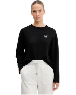 EA7 Long Sleeve Tops - Noir