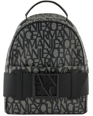 ARMANI EXCHANGE Backpacks - Black