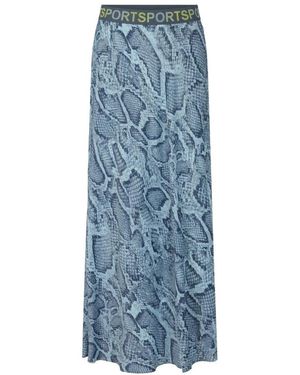 Marc Cain Rokken ,Blauw ,Maxi Rokken