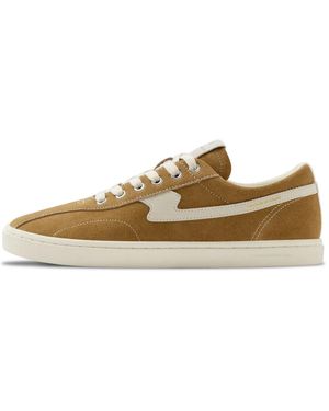 Stepney Workers Club Trainers - Natural