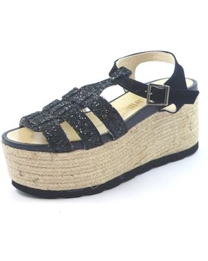 Espadrilles Wedges - Blauw