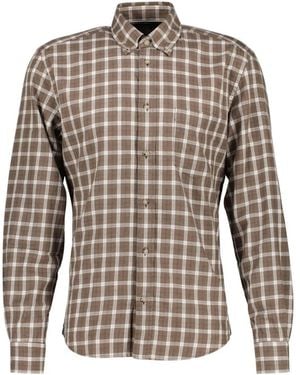 BOSS Overhemden ,Bruin ,Katoen Liam Button-Down Shirt