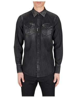DSquared² Denim Jackets - Black