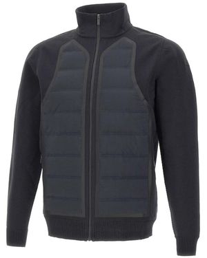 Rrd Bacon Duck Full Zip Soft Knit - Blauw