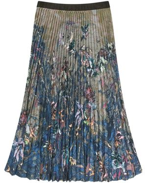 Munthe Midi Skirts - Azul