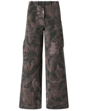 Pinko Jeans ,Veelkleurig ,Wide Jeans - Grijs